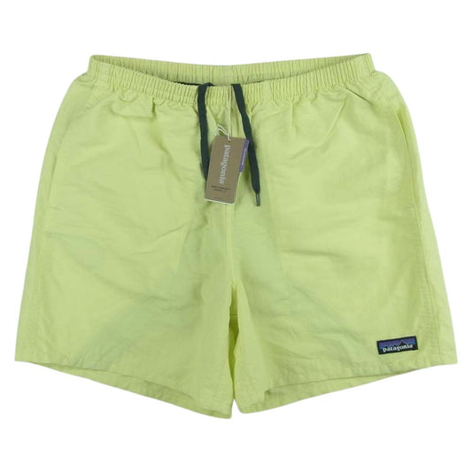 patagonia パタゴニア 21SS 57021 21年製 Baggies Shorts バギーズ ショーツ ハーフ ショート パンツ イエロー系 S【極上美品】【中古】