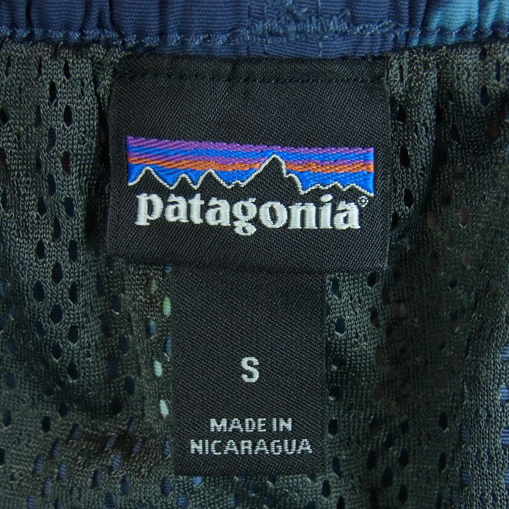 patagonia パタゴニア 19SS 57021 19年製 Baggies Shorts バギーズ ショーツ ハーフ ショート パンツ ネイビー系 S【中古】