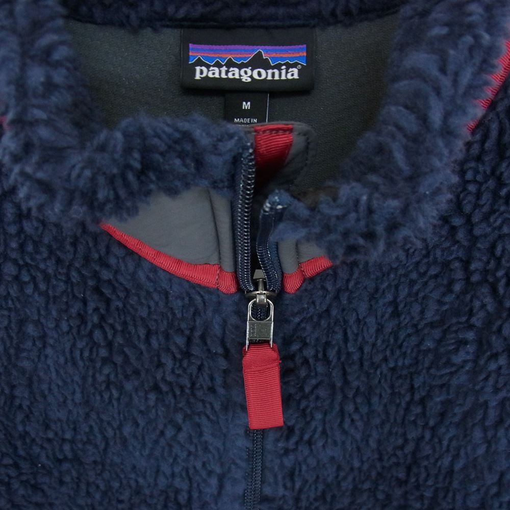 patagonia パタゴニア 22AW 23056 22年製 Classic Retro X Jacket クラシック レトロ エックス フリース ジャケット ネイビー系 M【中古】