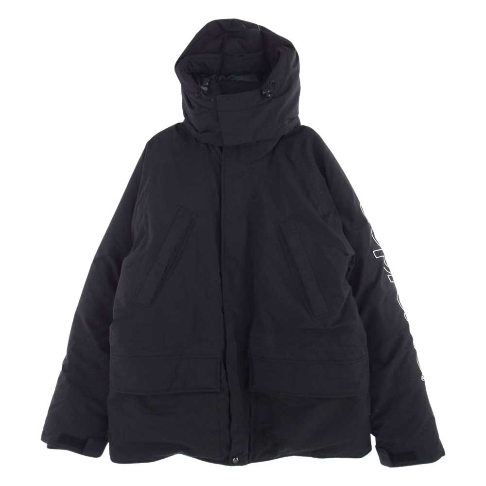 Supreme シュプリーム 17AW 700-fill Down Taped Seam Parka 700フィル テープドシーム パーカ ダウンジャケット ブラック系 M【中古】