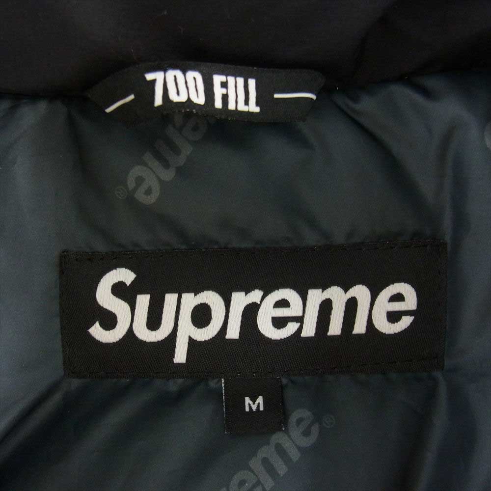 Supreme シュプリーム 17AW 700-fill Down Taped Seam Parka 700フィル テープドシーム パーカ ダウンジャケット ブラック系 M【中古】