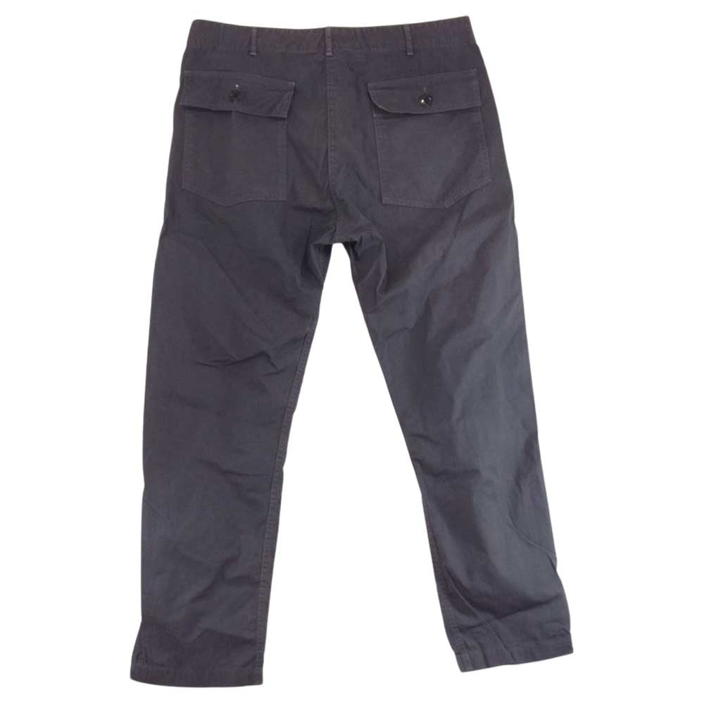 orSlow オアスロウ コットン ウエスト ドローコード ベイカー パンツ ダークネイビー系 3【中古】