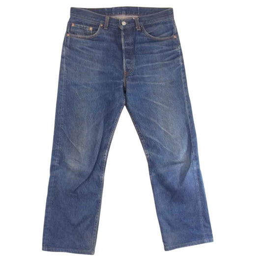 Levi's リーバイス 501XX  復刻 ボタン裏520 スモールe デニム パンツ インディゴブルー系 34【中古】