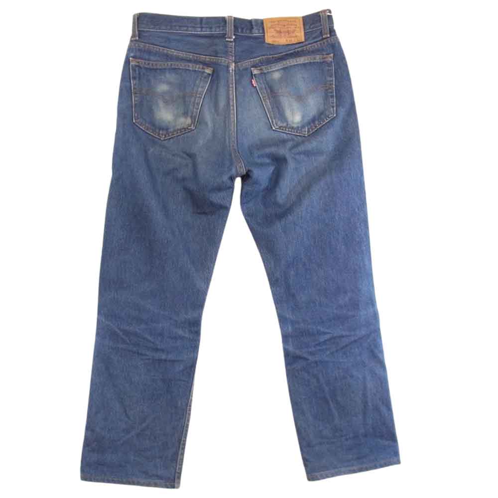 Levi's リーバイス 501XX  復刻 ボタン裏520 スモールe デニム パンツ インディゴブルー系 34【中古】