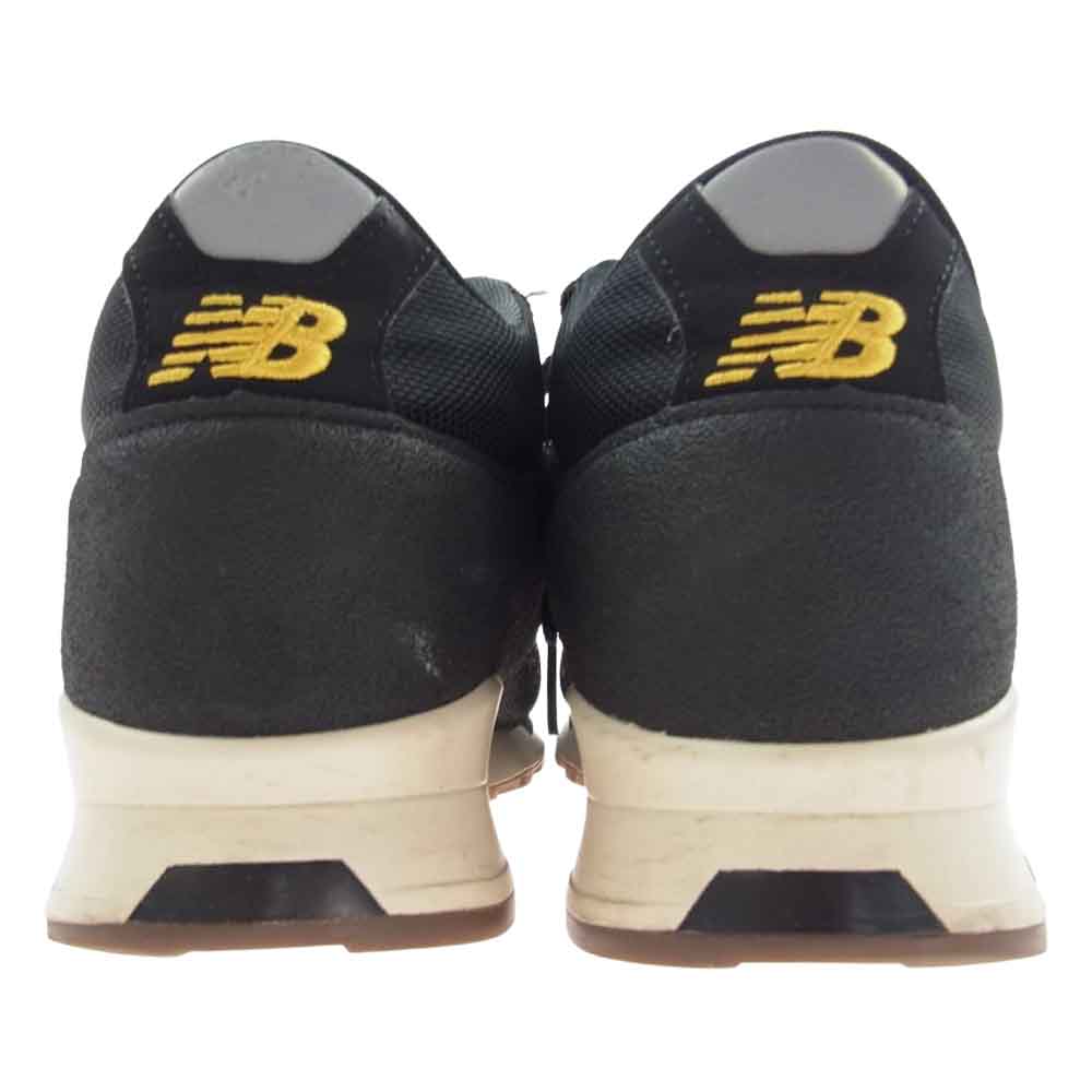 NEW BALANCE ニューバランス MH1500KT 英国製 ローカット スニーカー ブラック系 ベージュ系【中古】
