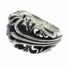 CHROME HEARTS クロムハーツ（原本有） K&T リング アフター ストーン シルバー系 #15号程度【中古】
