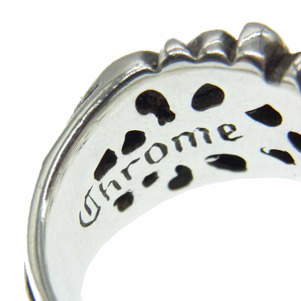 CHROME HEARTS クロムハーツ（原本有） K&T リング アフター ストーン シルバー系 #15号程度【中古】