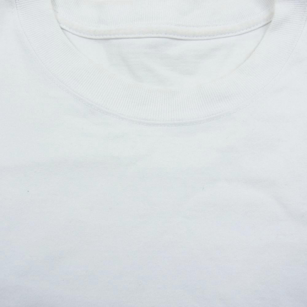 エンノイ スタイリスト私物 21SS SS21BRENCT09NTL 袖ロゴ 半袖 Tシャツ ホワイト系 XL【中古】