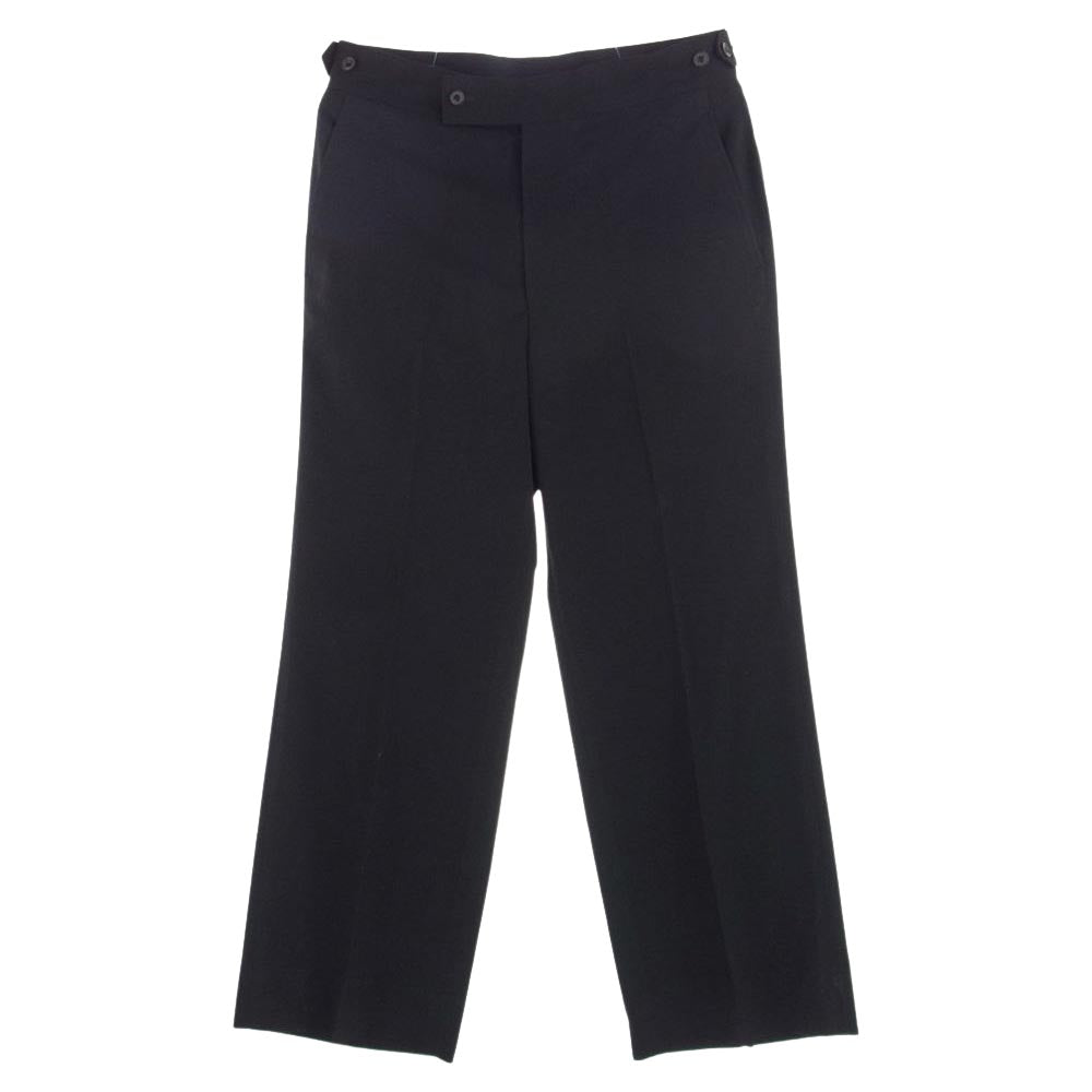 Needles ニードルス 裏地ペイズリー柄 1B テーラードジャケット ウール スラックスパンツ セットアップ スーツ ブラック系 パープル系 M【中古】