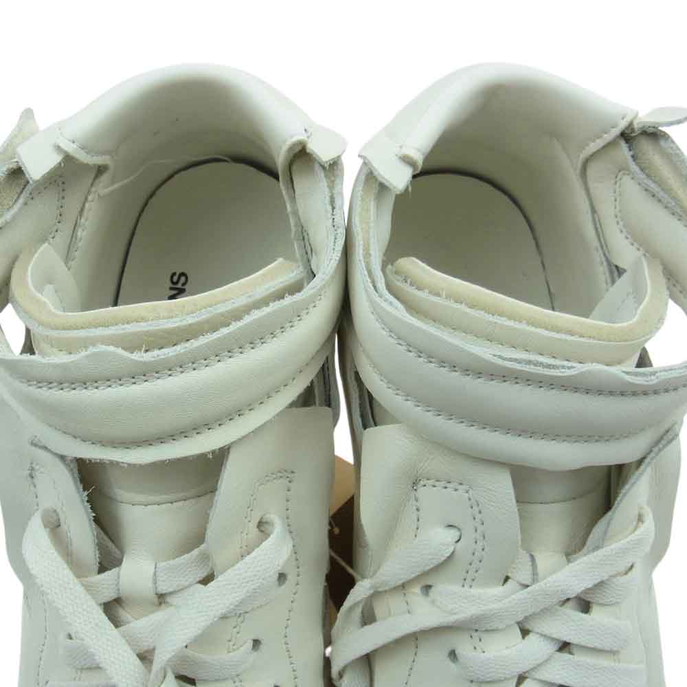 NIKE ナイキ COMME DES GARCONS コムデギャルソン DC3601-100 Air Force 1 Mid AF1 エアフォース1 ミッド スニーカー オフホワイト系【極上美品】【中古】