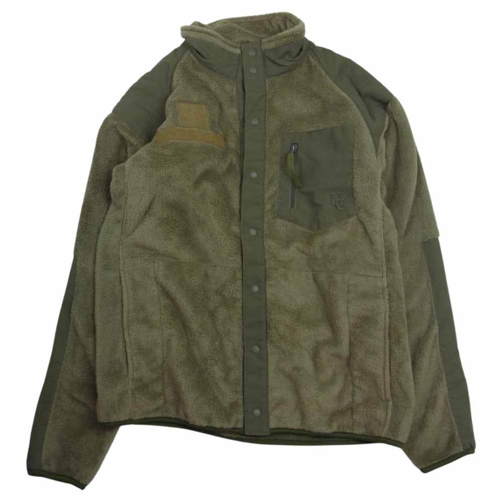 アンクラウド MILITARY FLEECE ミリタリー フリース ジャケット カーキ