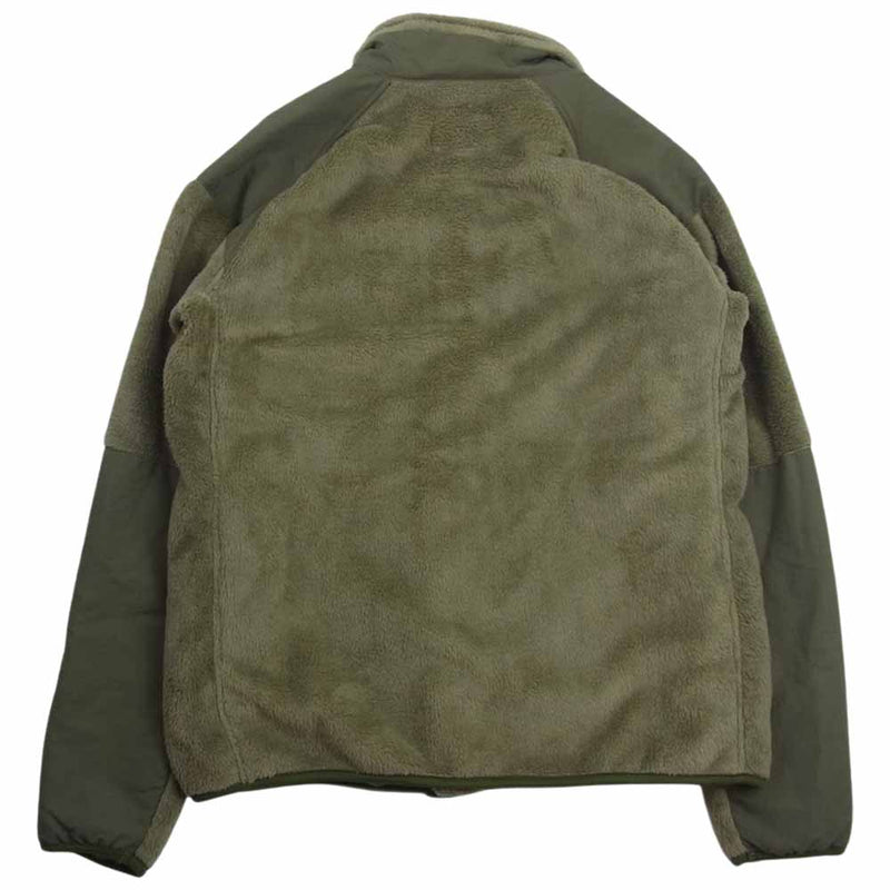 アンクラウド MILITARY  FLEECE ミリタリー フリース ジャケット カーキ系 S【中古】