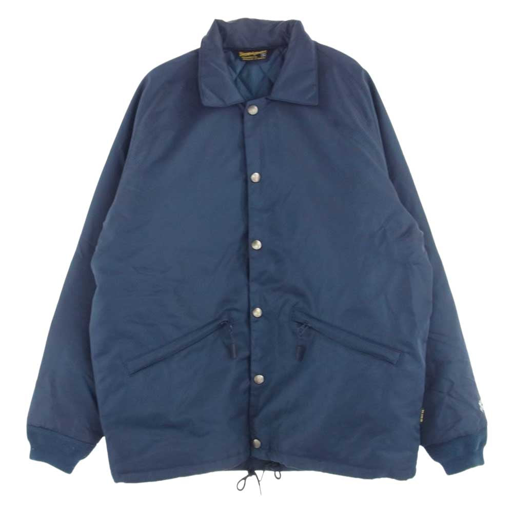 ブルコ OL-051-022 QUILTING COACH JACKET キルティング コーチ ジャケット ネイビー系 S【中古】