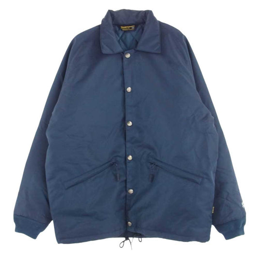 ブルコ OL-051-022 QUILTING COACH JACKET キルティング コーチ ジャケット ネイビー系 S【中古】