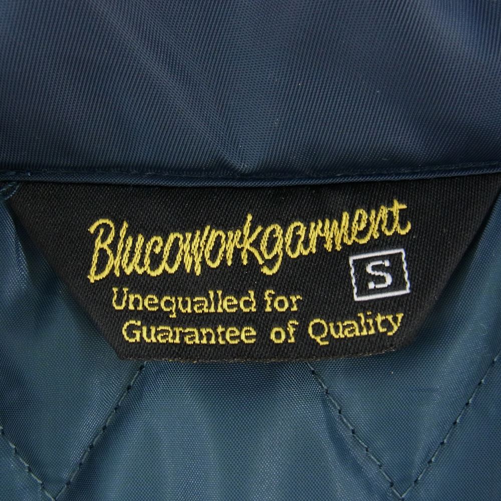 ブルコ OL-051-022 QUILTING COACH JACKET キルティング コーチ ジャケット ネイビー系 S【中古】