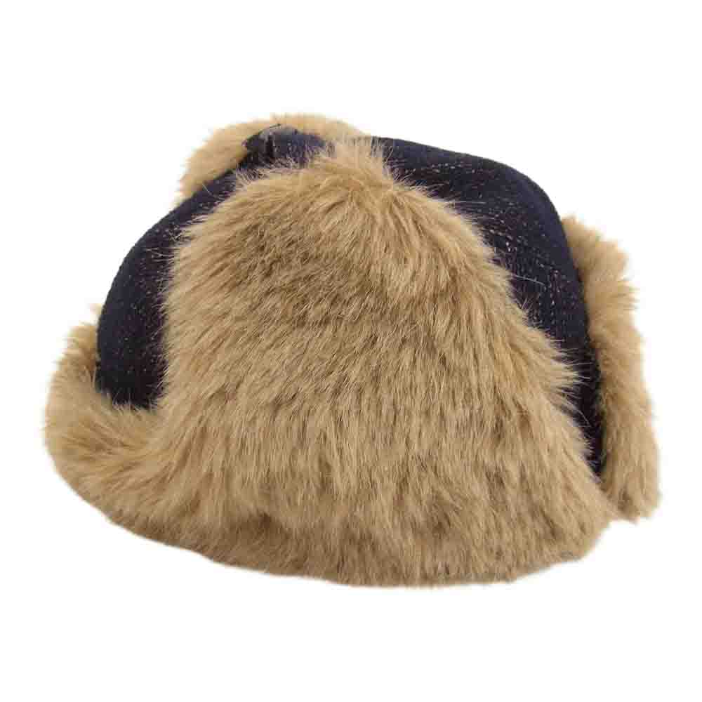 FULLCOUNT フルカウント Browns BEACH 復刻 ブラウンズビーチ FLIGHT CAP フライト キャップ 帽子 チャコール系 FREE【中古】