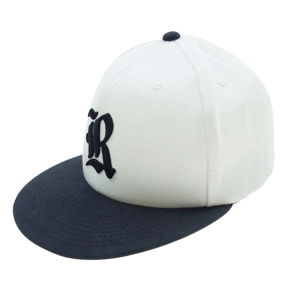 RATS ラッツ OLD ENGLISH COMBI CAP ベースボール キャップ 帽子 ホワイト系 free【中古】