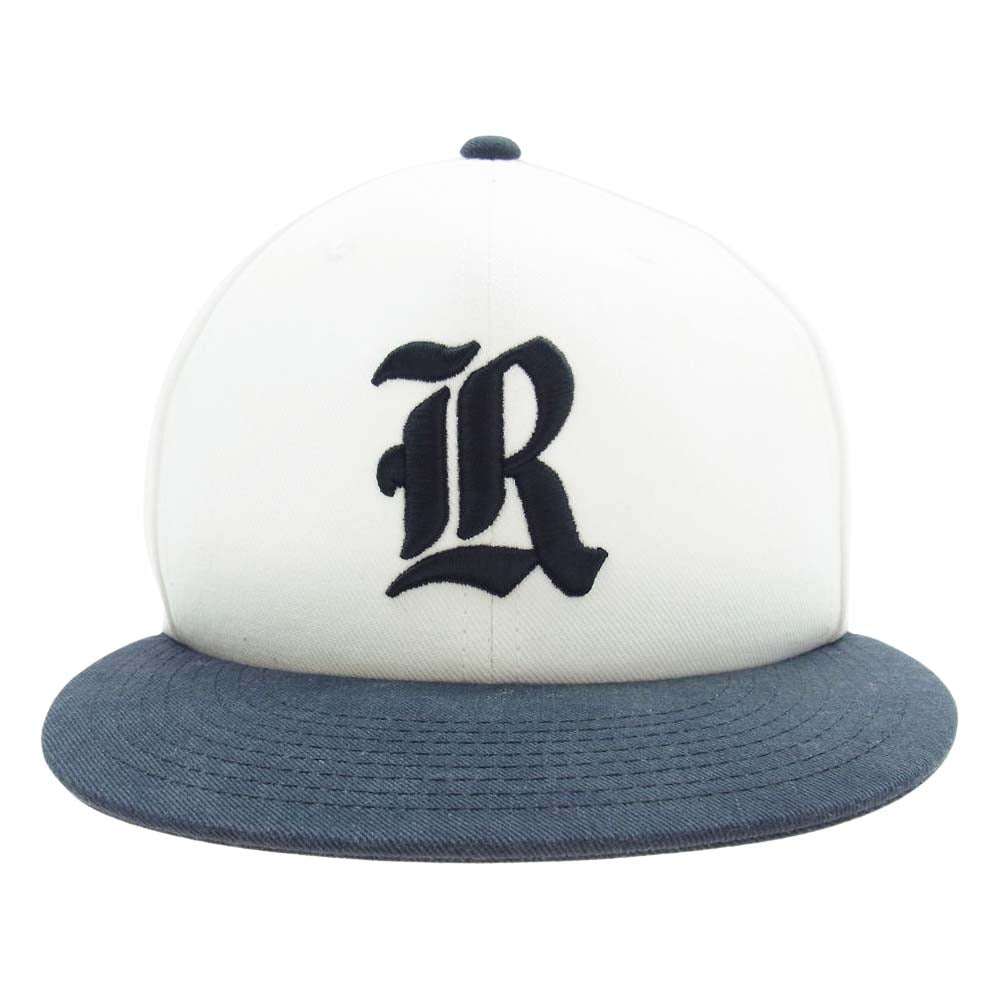 RATS ラッツ OLD ENGLISH COMBI CAP ベースボール キャップ 帽子 ホワイト系 free【中古】