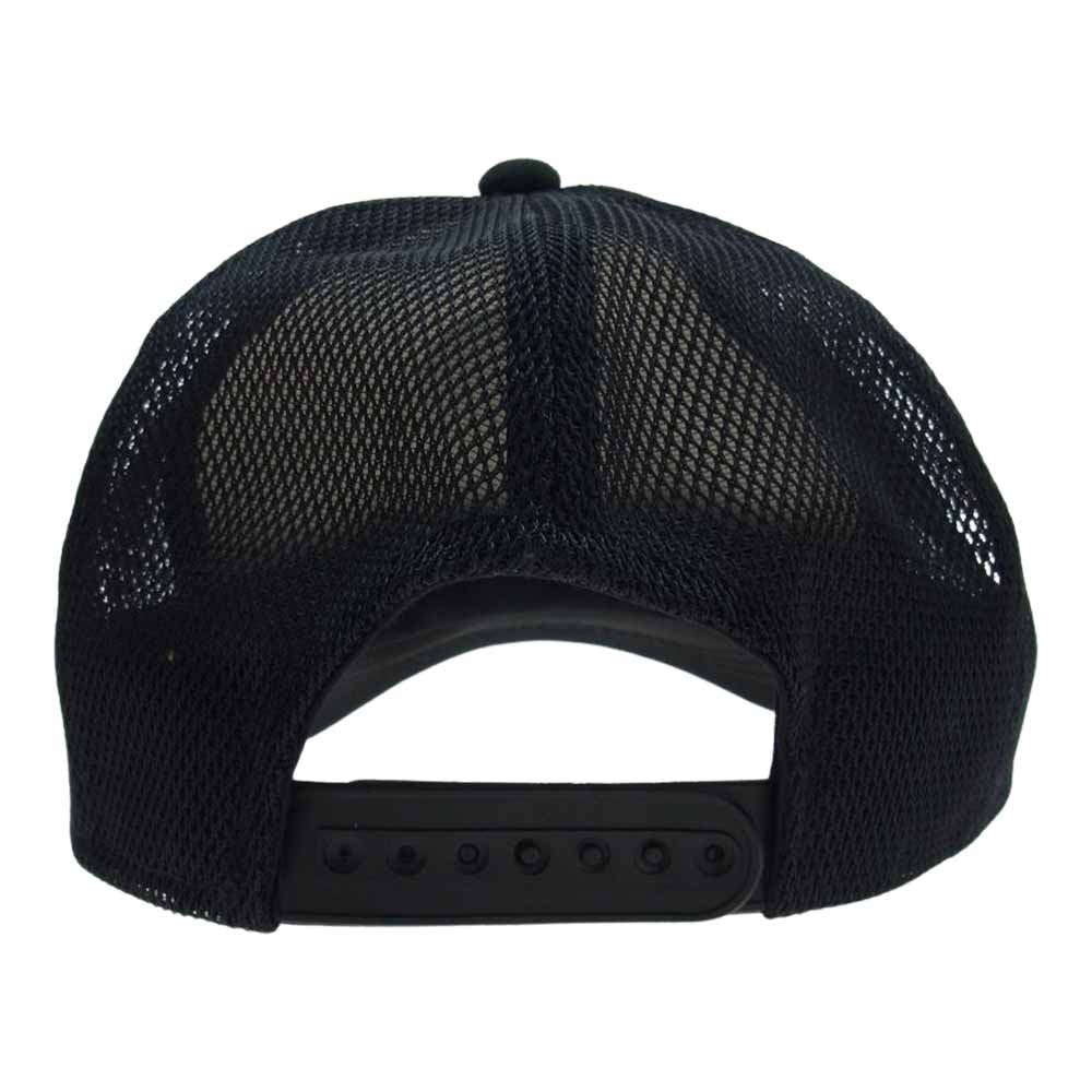 The REAL McCOY'S ザリアルマッコイズ BA22002 BUCO ブコ MESH CAP SKULL PISTON スカルピストン メッシュ キャップ 帽子 ブラック系【美品】【中古】