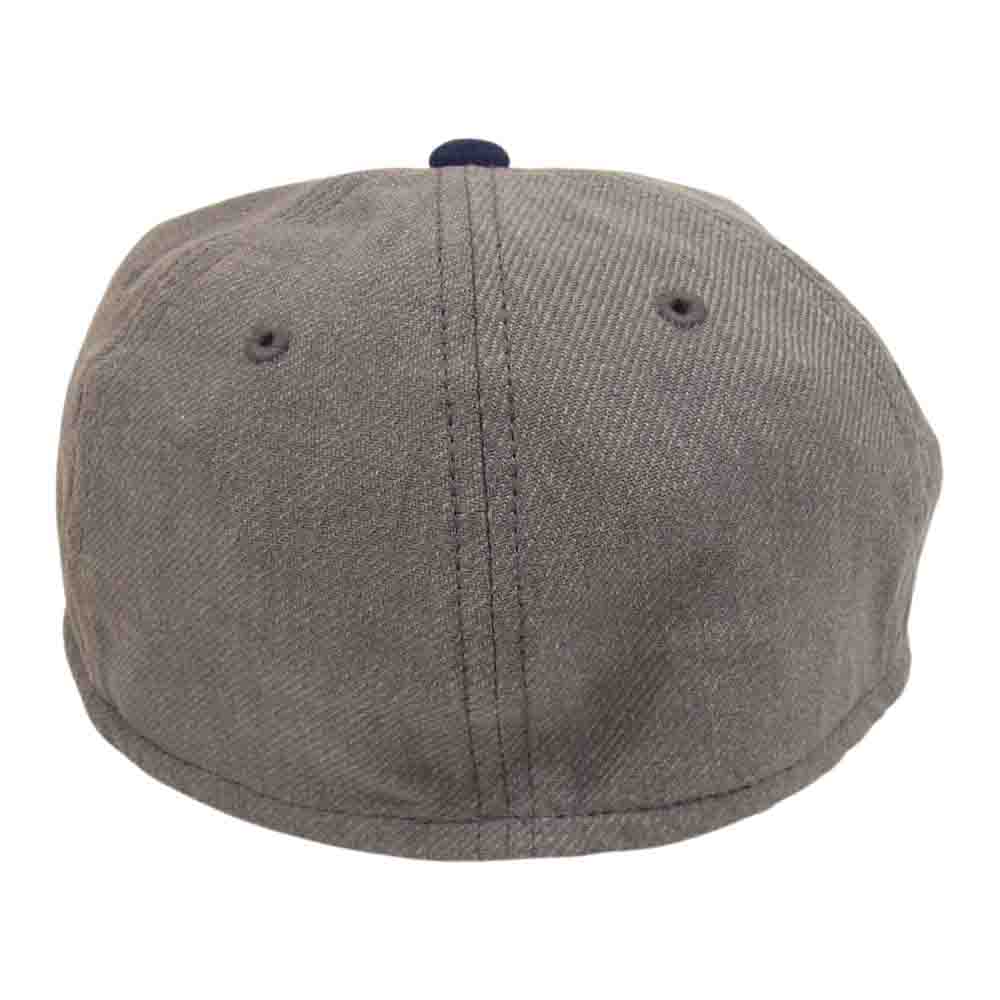 The REAL McCOY'S ザリアルマッコイズ MILITARY BASEBALL CAP USN ANCHOR ミリタリー ベースボール キャップ アンカー 帽子 グレー系 7 1/2【美品】【中古】