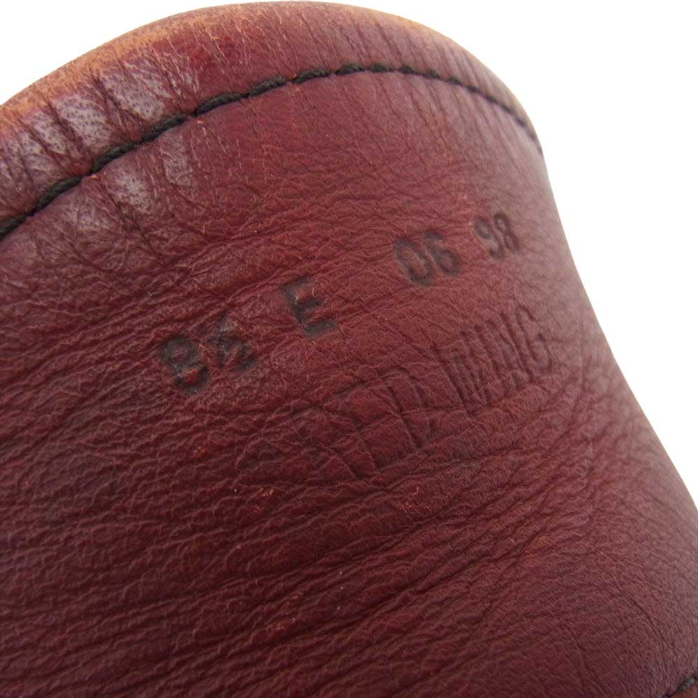 RED WING レッドウィング 875 刺繍羽タグ Moc Toe モックトゥブーツ エンジ系 US8.5E【中古】