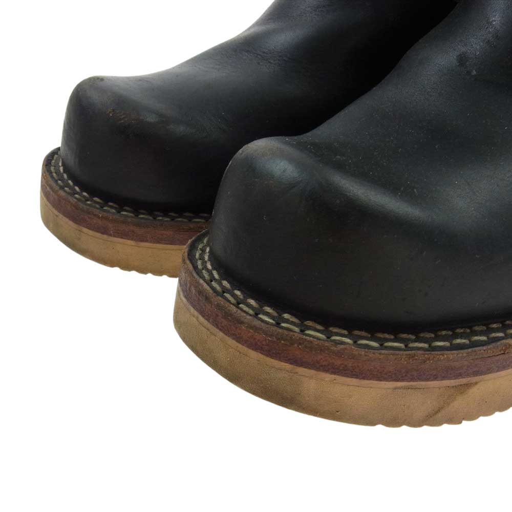 VIBERG ヴァイバーグ SHORT SHIFT ショートシフト エンジニア ブーツ ブラック系 M UK8【中古】