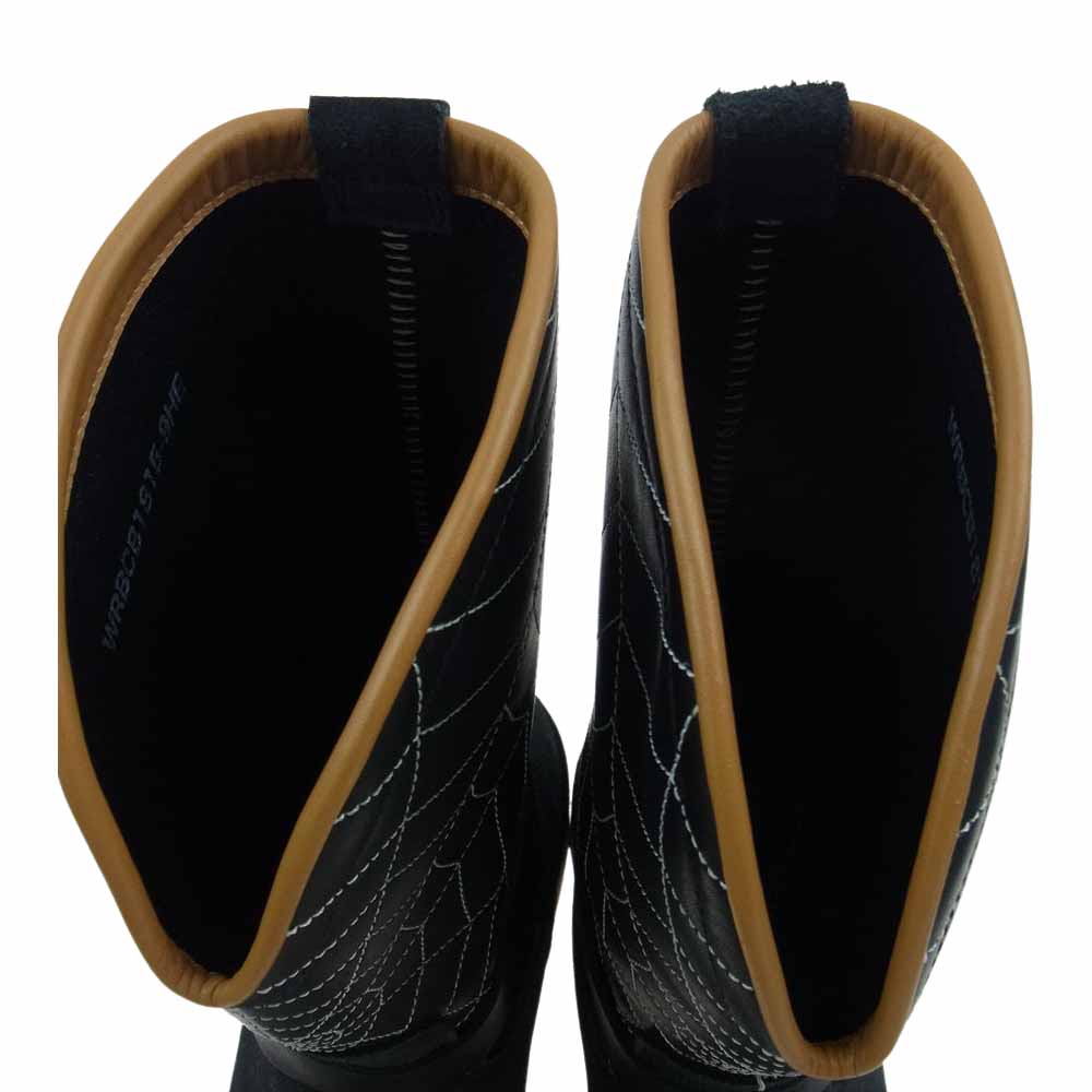 ウエストライド 106 BIG CHIEF BOOTS SPIDER ENGINEER BOOTS スパイダー エンジニア ブーツ ブラック系 ベージュ系 9HE【中古】