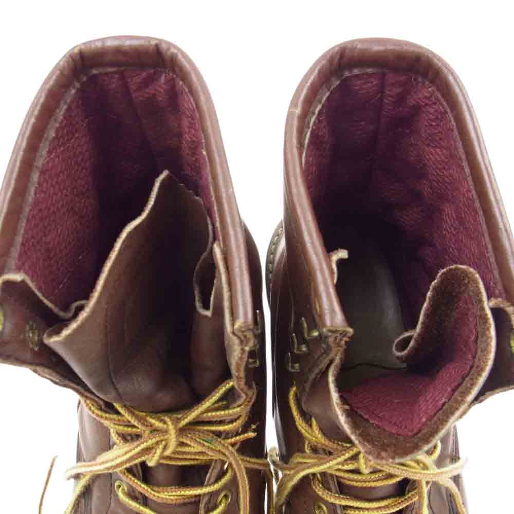 RED WING レッドウィング 4418 PT83 92年製 ロガーブーツ ダークブラウン系 ブラック系【中古】