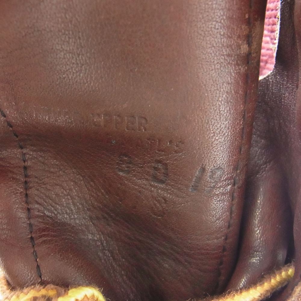 RED WING レッドウィング 4418 PT83 92年製 ロガーブーツ ダークブラウン系 ブラック系【中古】