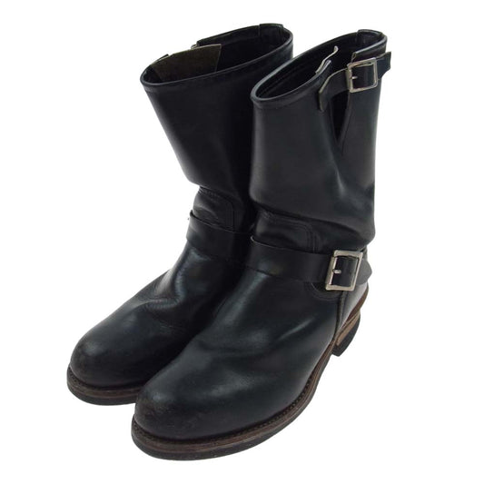 RED WING レッドウィング 2268 PT83 92年製 ENGINEER BOOTS エンジニアブーツ ブラック系【中古】