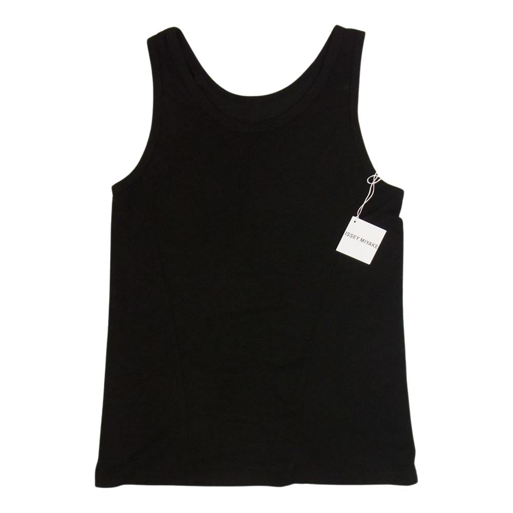 ISSEY MIYAKE イッセイミヤケ IM21-JK728-15 タンクトップ ブラック系 2【美品】【中古】
