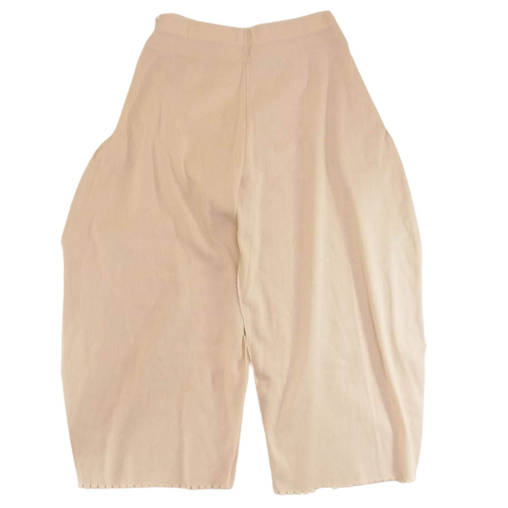 ISSEY MIYAKE イッセイミヤケ A-POC 22SS IM21-KF807-03 INSIDE SLIT AP PANTS エーポック インサイド スリット パンツ オフホワイト系 2【極上美品】【中古】