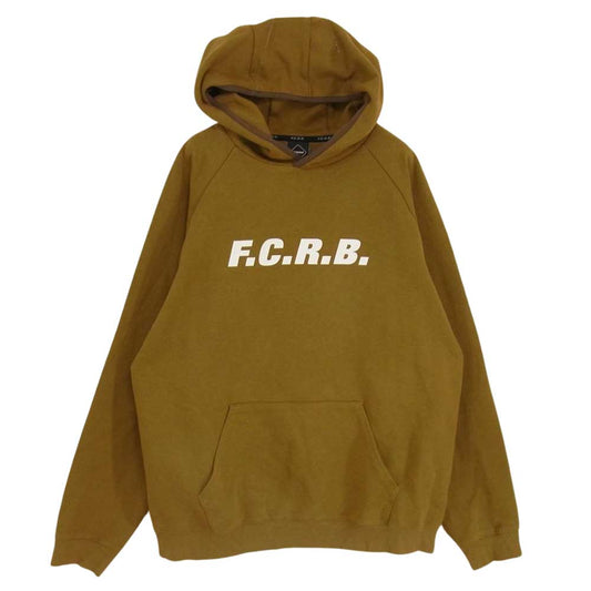 F.C.R.B. エフシーアールビー 20AW FCRB-202066 AUTHENTIC LOGO SWEAT HOODIE オーセンティック ロゴ スウェット フーディ ブラウン系 XL【中古】