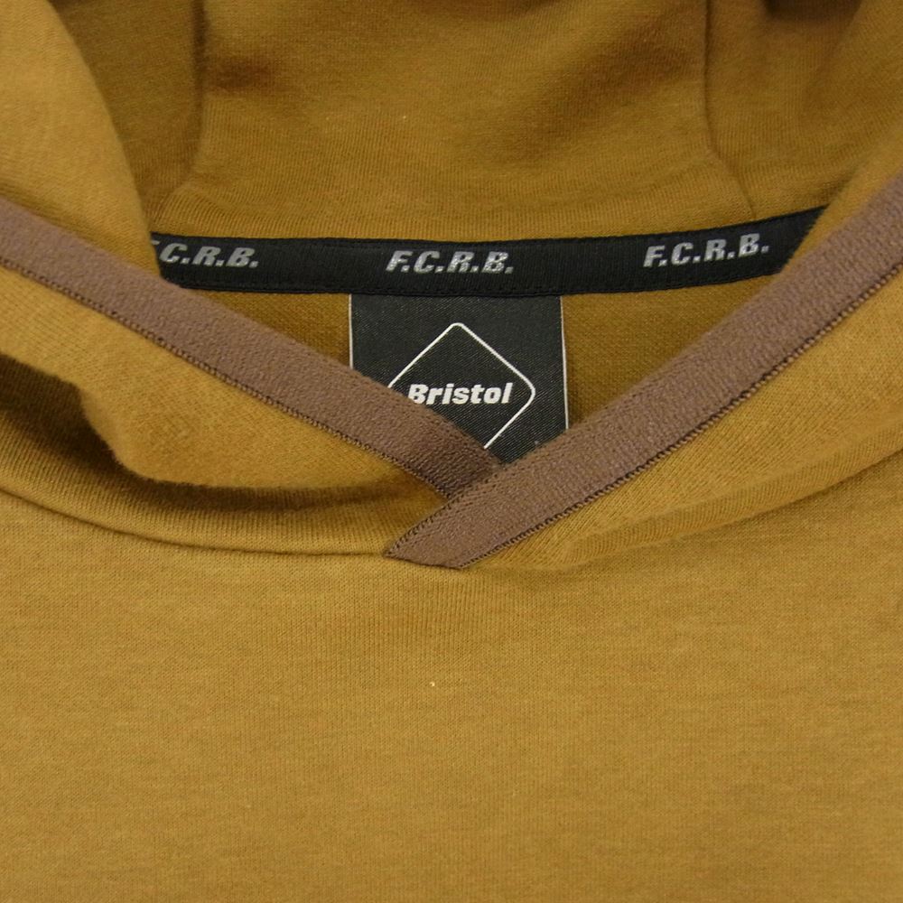 F.C.R.B. エフシーアールビー 20AW FCRB-202066 AUTHENTIC LOGO SWEAT HOODIE オーセンティック ロゴ スウェット フーディ ブラウン系 XL【中古】