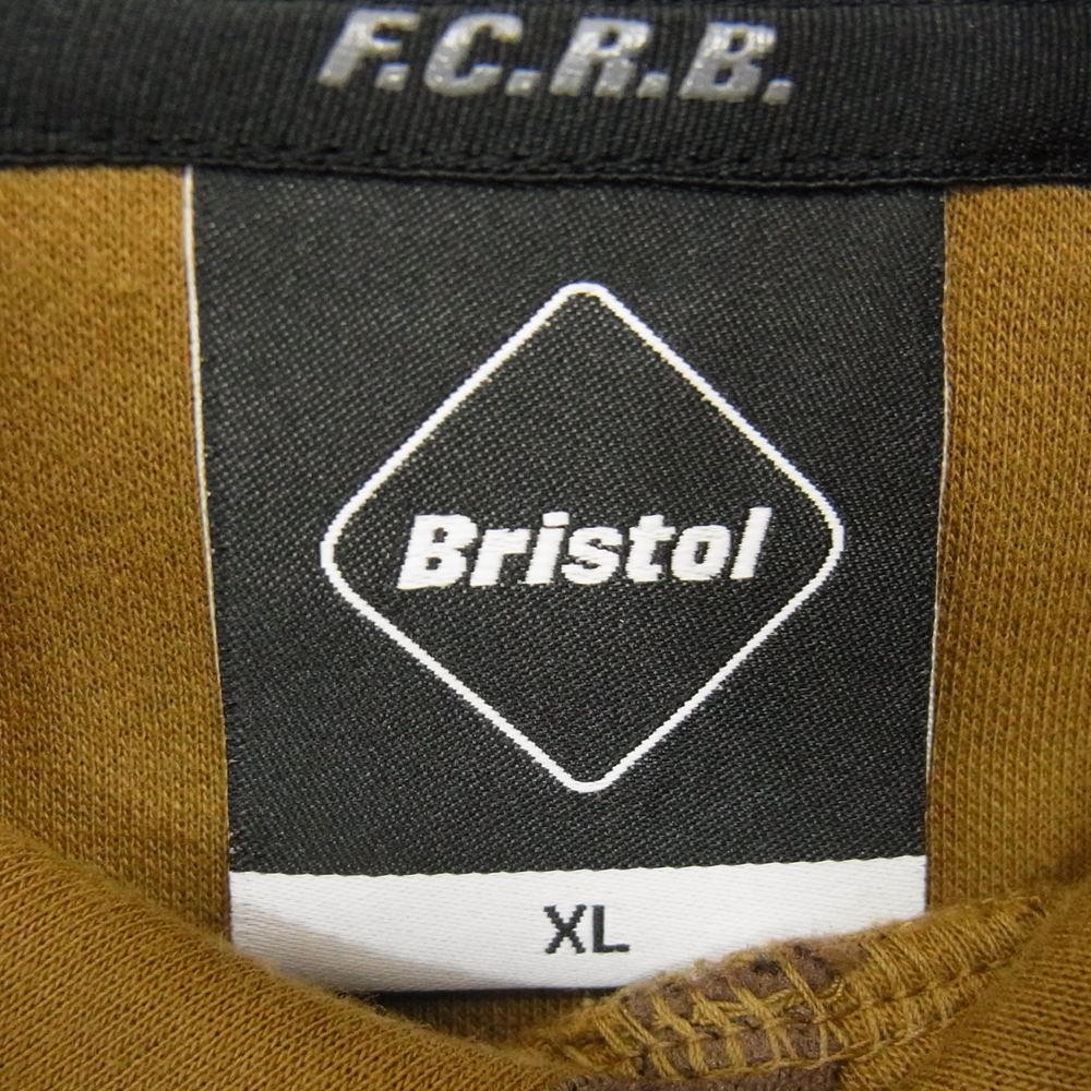 F.C.R.B. エフシーアールビー 20AW FCRB-202066 AUTHENTIC LOGO SWEAT HOODIE オーセンティック ロゴ スウェット フーディ ブラウン系 XL【中古】
