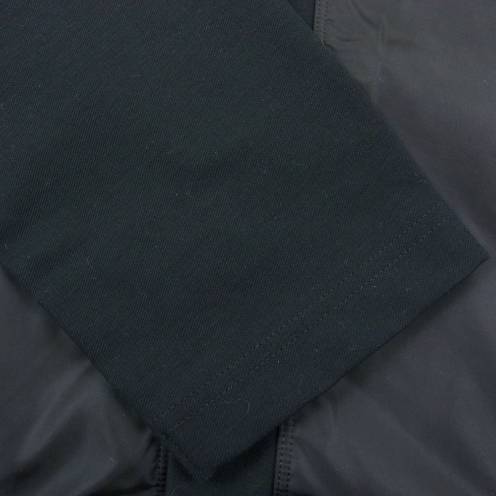 SOPH ソフ SOPH-220009 LIMONTA NYLON FRONT PANELED CARDIGAN リモンタナイロン フロントパネル切替 カーディガン ブラック系 XL【美品】【中古】