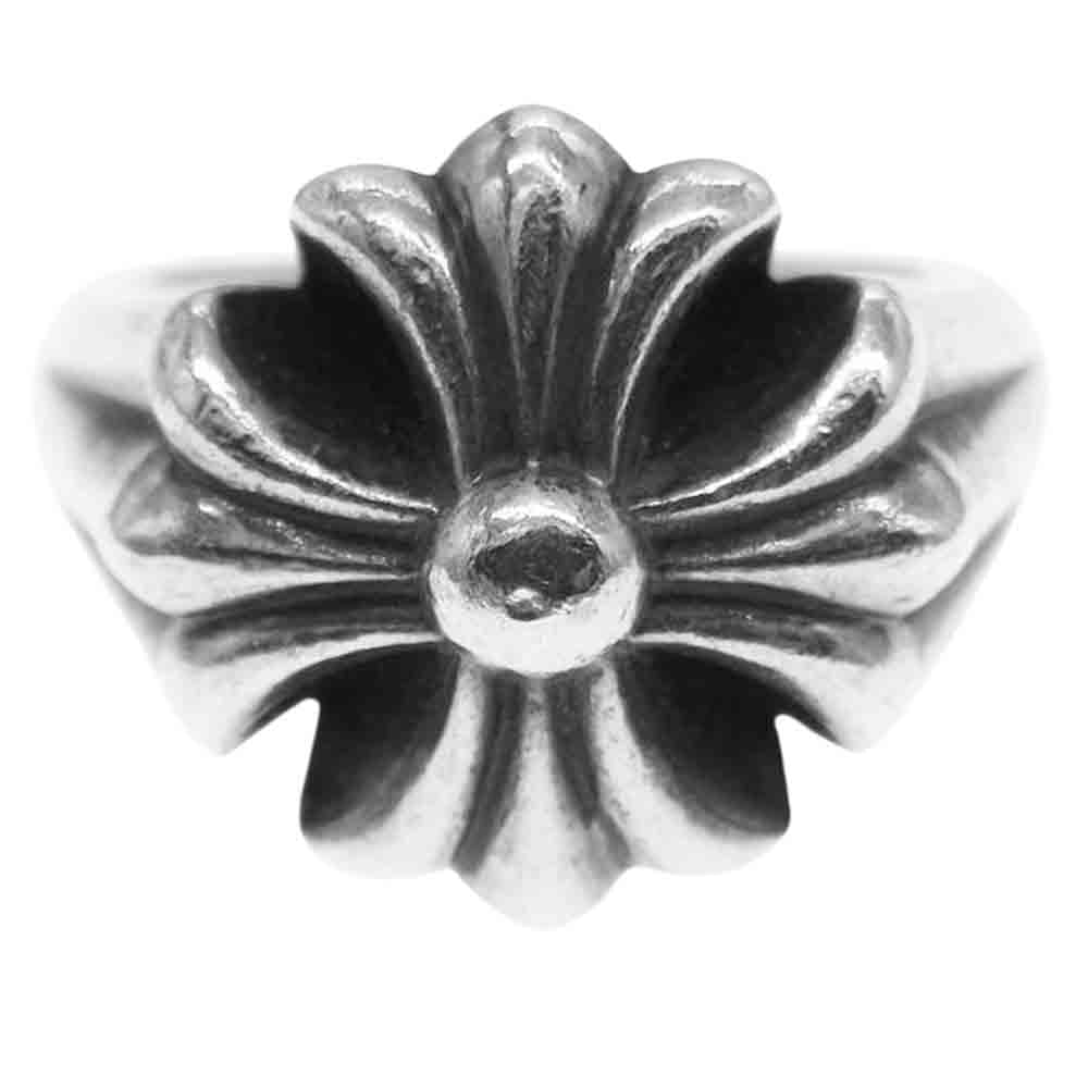 CHROME HEARTS クロムハーツ（原本無） カットアウト CHプラス スモール リング シルバー系 6.5号【中古】