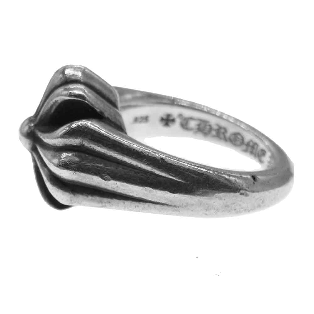 CHROME HEARTS クロムハーツ（原本無） カットアウト CHプラス スモール リング シルバー系 6.5号【中古】