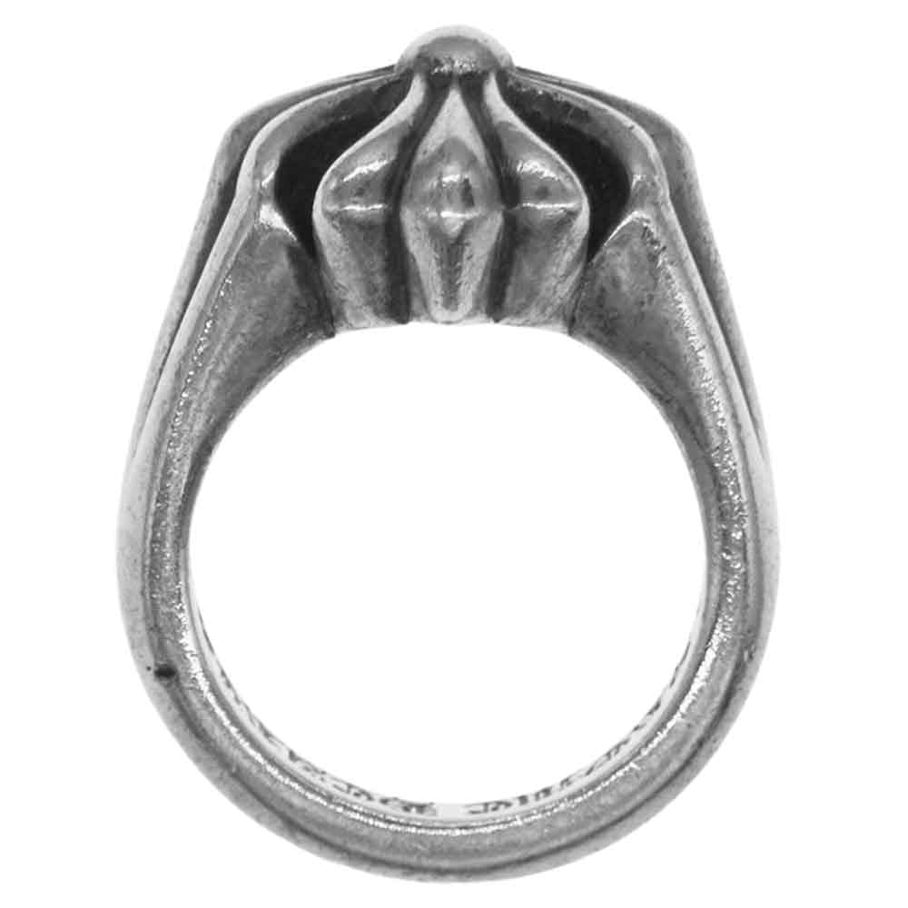 CHROME HEARTS クロムハーツ（原本無） カットアウト CHプラス スモール リング シルバー系 6.5号【中古】