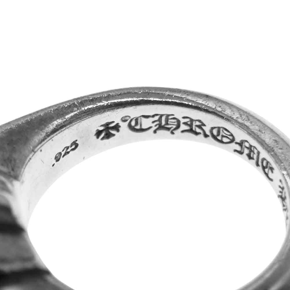 CHROME HEARTS クロムハーツ（原本無） カットアウト CHプラス スモール リング シルバー系 6.5号【中古】