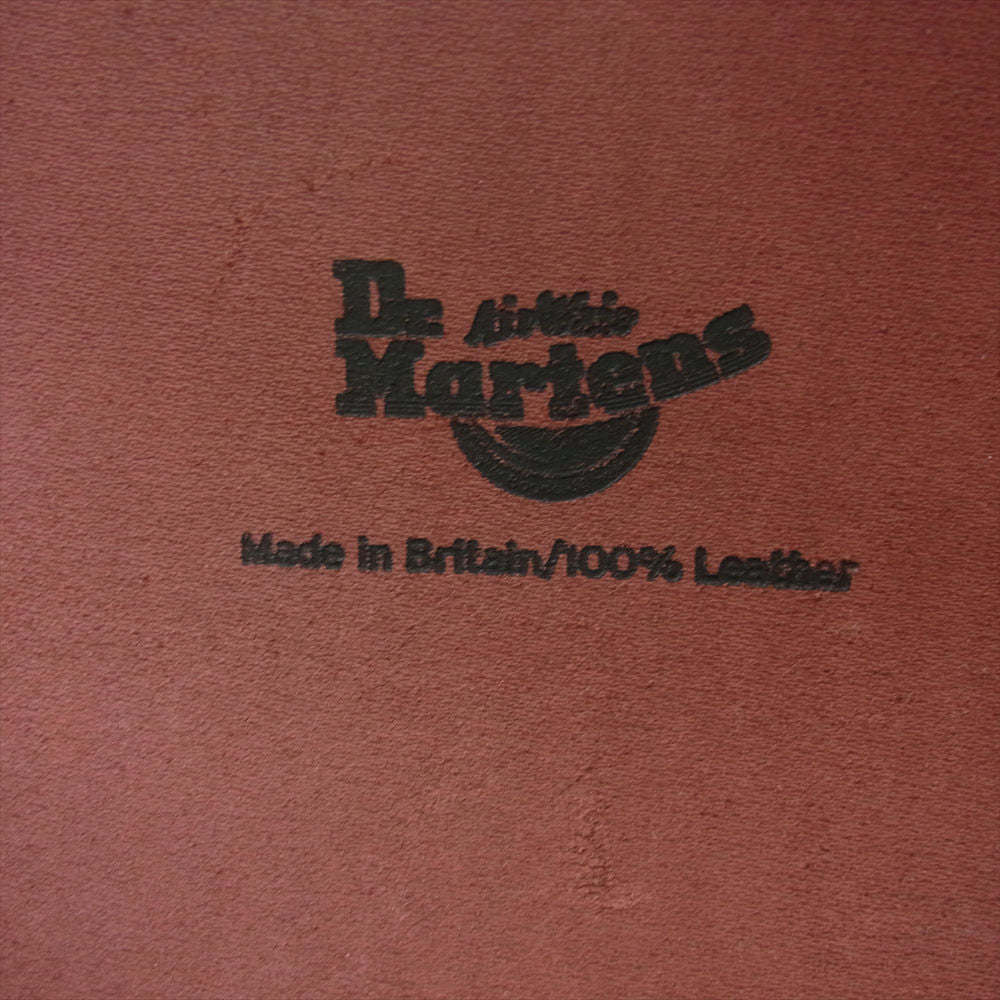 Dr.Martens ドクターマーチン 11inch LEATHER SATCHEL レザー サッチェル バッグ  エンジ系【美品】【中古】