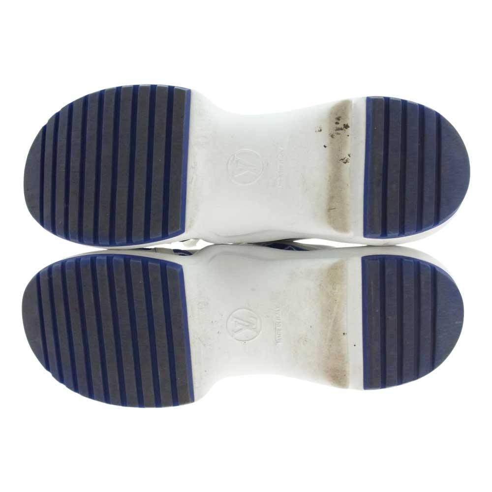 LOUIS VUITTON ルイ・ヴィトン 1AACTR モノグラム LV アークライト ライン スニーカー ホワイト系 ブルー系 41【中古】