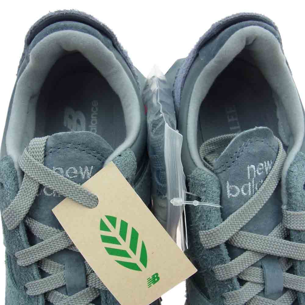 NEW BALANCE ニューバランス × AURALEE オーラリー UXC72AR ローカット スニーカー ブルー系 26cm【新古品】【未使用】【中古】
