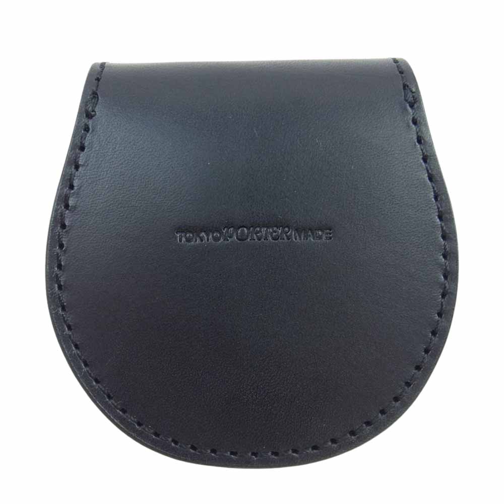 PORTER ポーター NEIGHBORHOOD ネイバーフッド 152YSPTN-AC01 DIME/CL-COINCASE レザー コインケース ブラック系【極上美品】【中古】