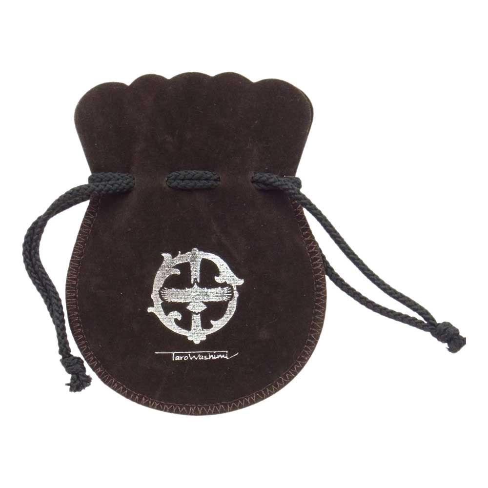 TARO WASHIMI ワシミタロウ 鷲見太郎 購入時ギャランティ付属 K18 Eagle Metal New Cross Pendant Arabesqu ニュークロス アラベスク イーグル金メタル ペンダントトップ シルバー系 ゴールド系【中古】