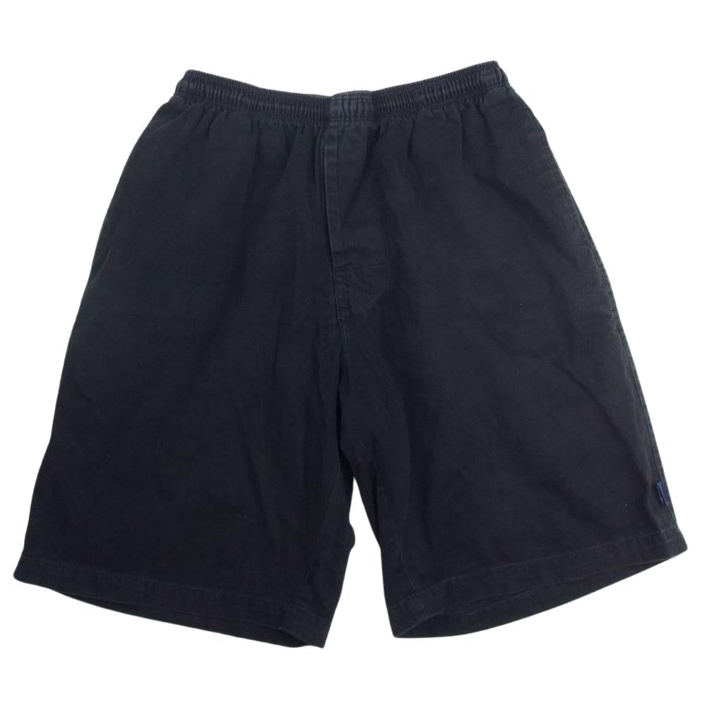 STUSSY ステューシー ヴィンテージ 90s 00s 紺タグ ショート パンツ ブラック系 M【中古】