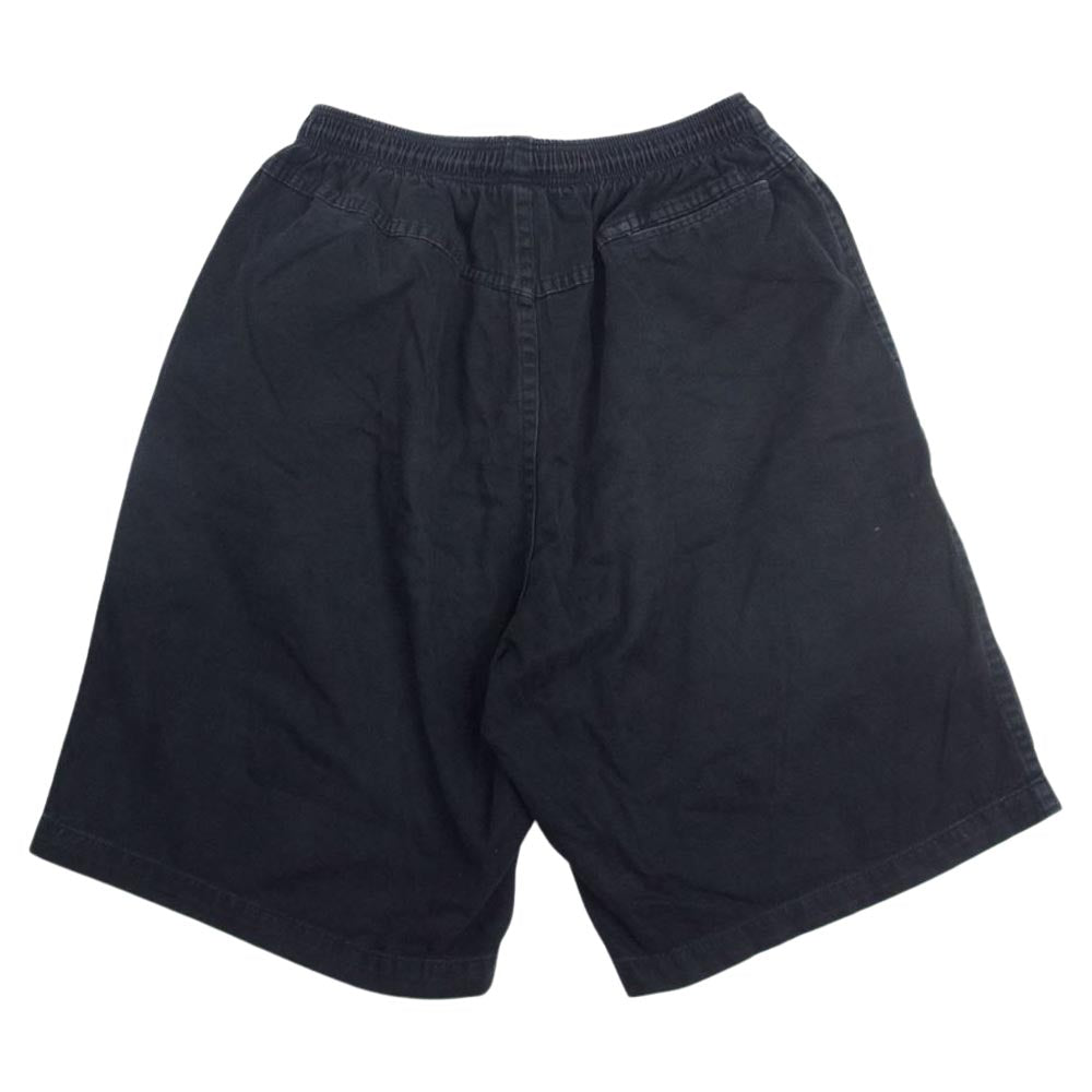 STUSSY ステューシー ヴィンテージ 90s 00s 紺タグ ショート パンツ ブラック系 M【中古】