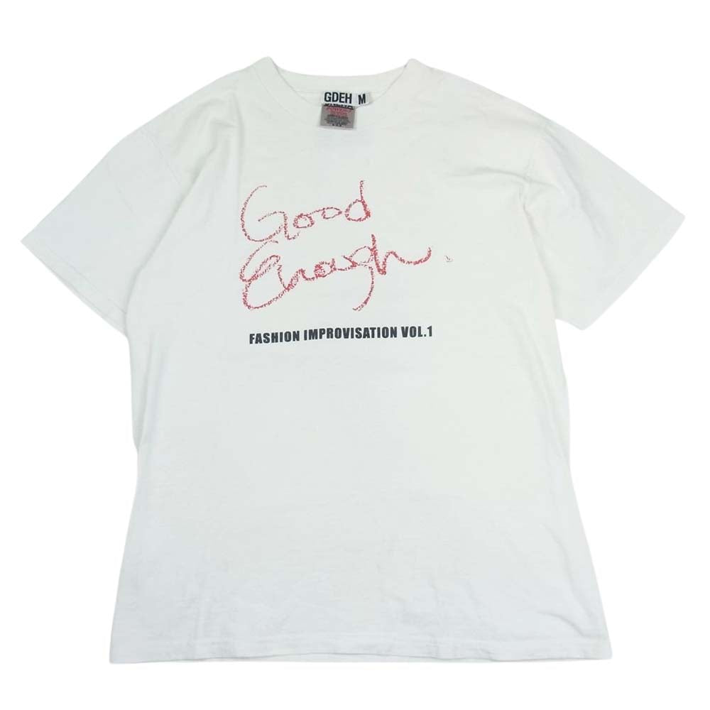 GOODENOUGH グッドイナフ ヴィンテージ 90s ONEITA ロゴ プリント Tシャツ  ホワイト系 M【中古】