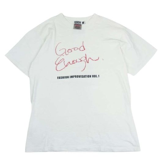 GOODENOUGH グッドイナフ ヴィンテージ 90s ONEITA ロゴ プリント Tシャツ  ホワイト系 M【中古】