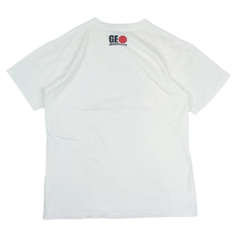 GOODENOUGH グッドイナフ ヴィンテージ 90s ONEITA ロゴ プリント Tシャツ  ホワイト系 M【中古】